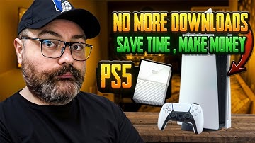 Stop Downloading PS5 Games ❌Always Install from External Hard Drive ✅