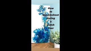 Dutch Pour Tips for Beginners | Troubleshooting Dutch Pour | Fluid Painting | Pour Painting