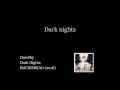Dorothy  dark nigths lyrics