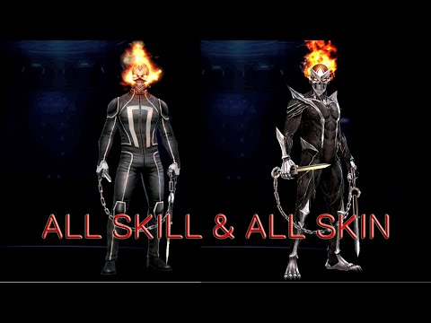 Video Marvel Future Fight | All skin & skill | GHOST RIDER... - youtube
