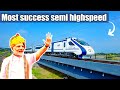 Vande Bharat express success semi highspeed train| profitable train of INDIA