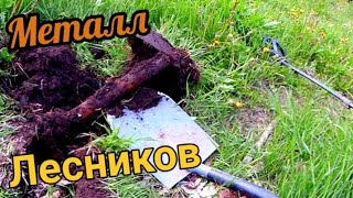 пара запчастей от трактора, и коп металлолома удался!