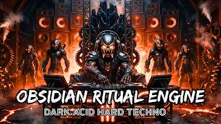 OBSIDIAN RITUAL ENGINE – Dark Acid Hard Techno | 150 BPM Underground Warehouse Rave