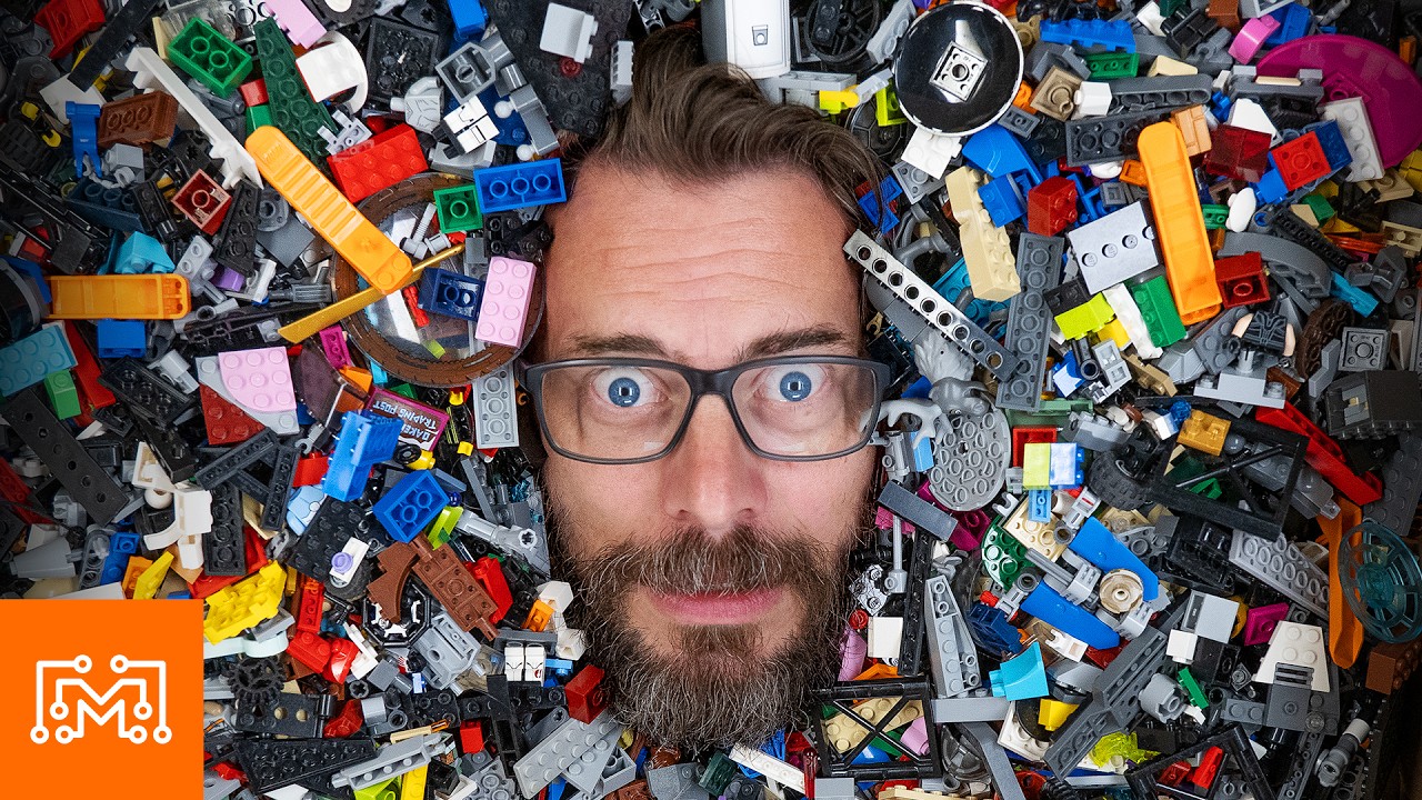 Adam Savage Builds a LEGO Sorting and Storage System! 
