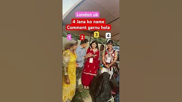 Thumbnail of Beautiful moment in London. Rachana rimal in uk. #song