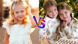 Everleigh Rose Vs Taytum and Oakley Stunning Transformation | From Baby To Now Years Old