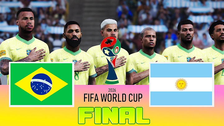 BRAZIL vs ARGENTINA - Final FIFA World Cup 2026 | Full Match All Goals | Football Match