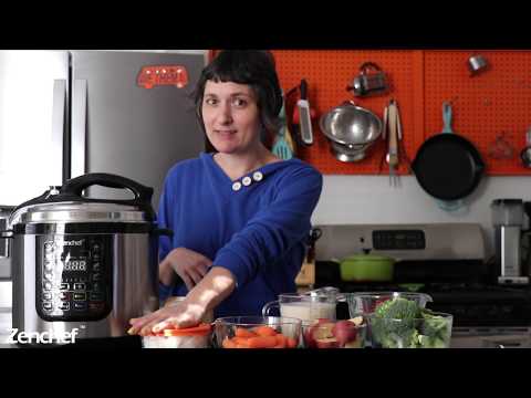 Pressure Cooker Vegan Broccoli Cheese Soup
