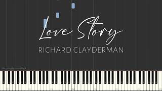 Love Story - Richard Clayderman (Piano Tutorial) Resimi