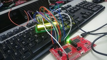 MSP432 interfacing with LCD(MSP-LCD1)for IOT based project