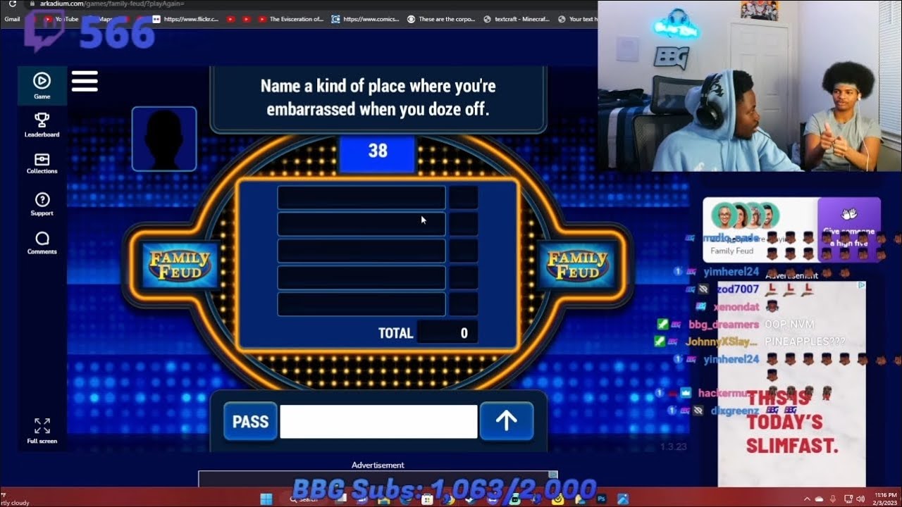 Blueryai and TommyNFG Play Family Feud