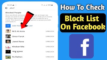 How to Check Block List on Facebook (2024 Update) | See Facebook Block List