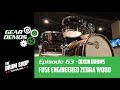Dixon drums fuse limited zebrawood   drum shop tulsa gear demos ep63