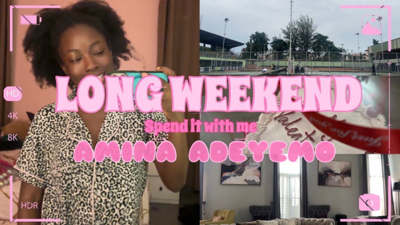I missed home😔😔 | Long weekend vlog - Amina Adeyemo 