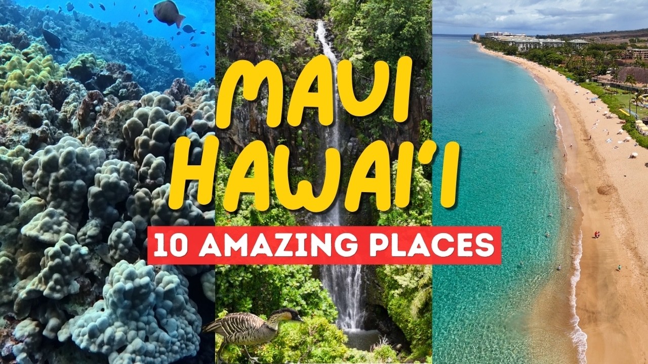 Maui Hawaii: 10 Places You NEED to see on Your First Trip (Kaanapali, Kihei, Hana, Haleakala & More)
