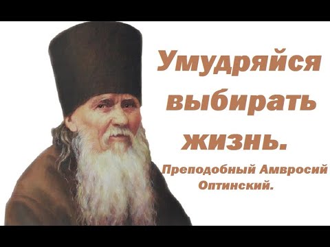 Отношения с ближними. Преподобный Амвросий Оптинский.