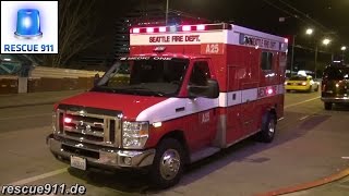 [Ride along] Aid 25 Seattle Fire Department