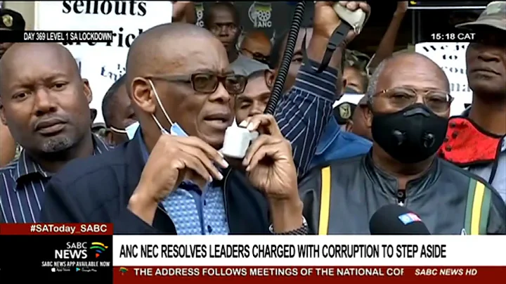 ANC NEC resolves that all leaders charged with corruption should step aside
