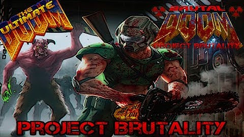 PROJECT BRUTALITY with Doom II beta from John Romero