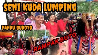 JARANAN BUTO KEPRUK ‼️PANDU BUDOYO‼️live gedungram mesuji #dewaofficial  #jaranan  #kudalumping