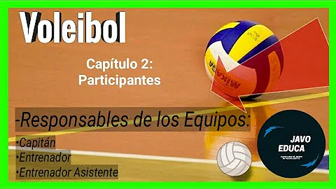 ¿Quién es el capitán de voleibol?