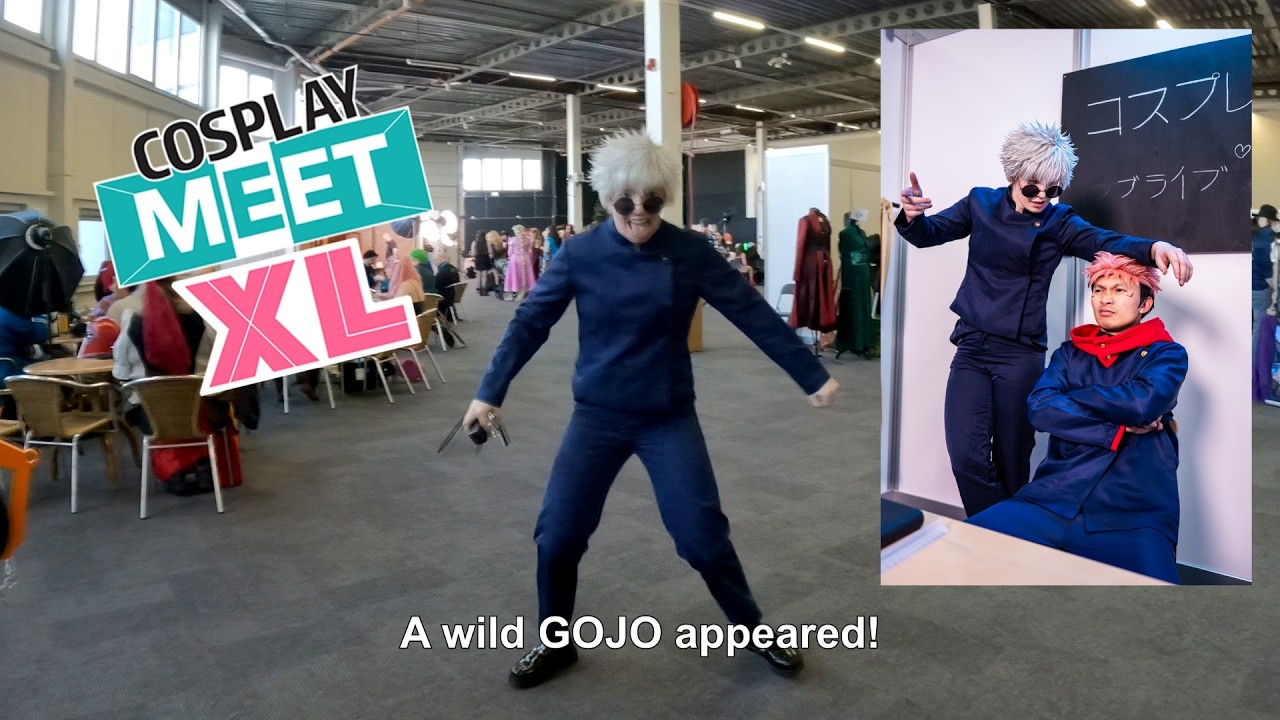 Photoshoot emergency ft Gojo! | Cosplay Vlog #1