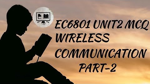 EC6801 | Wireless commucation UNIT 2 part-2 MCQ Explained in Tamil