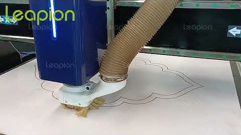 Leapion Laser CNC router machine with dust collecter