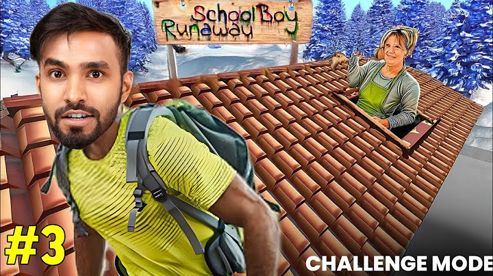 IMPOSSIBLE TO COMPLETE THIS GAME! | SCHOOLBOY RUNAWAY PART 3 | TECHNO GAMERZ