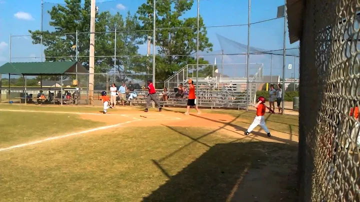 Lil Jeremy Flatt hitting Grandslam during playoff