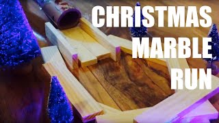 Epic Christmas Marble Run