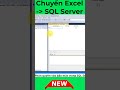 Biết Excel thôi chưa đủ, mà cần SQL Server | NT Software