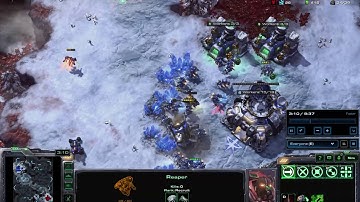 Starcraft II AI - MicroMachine - Reaper micro