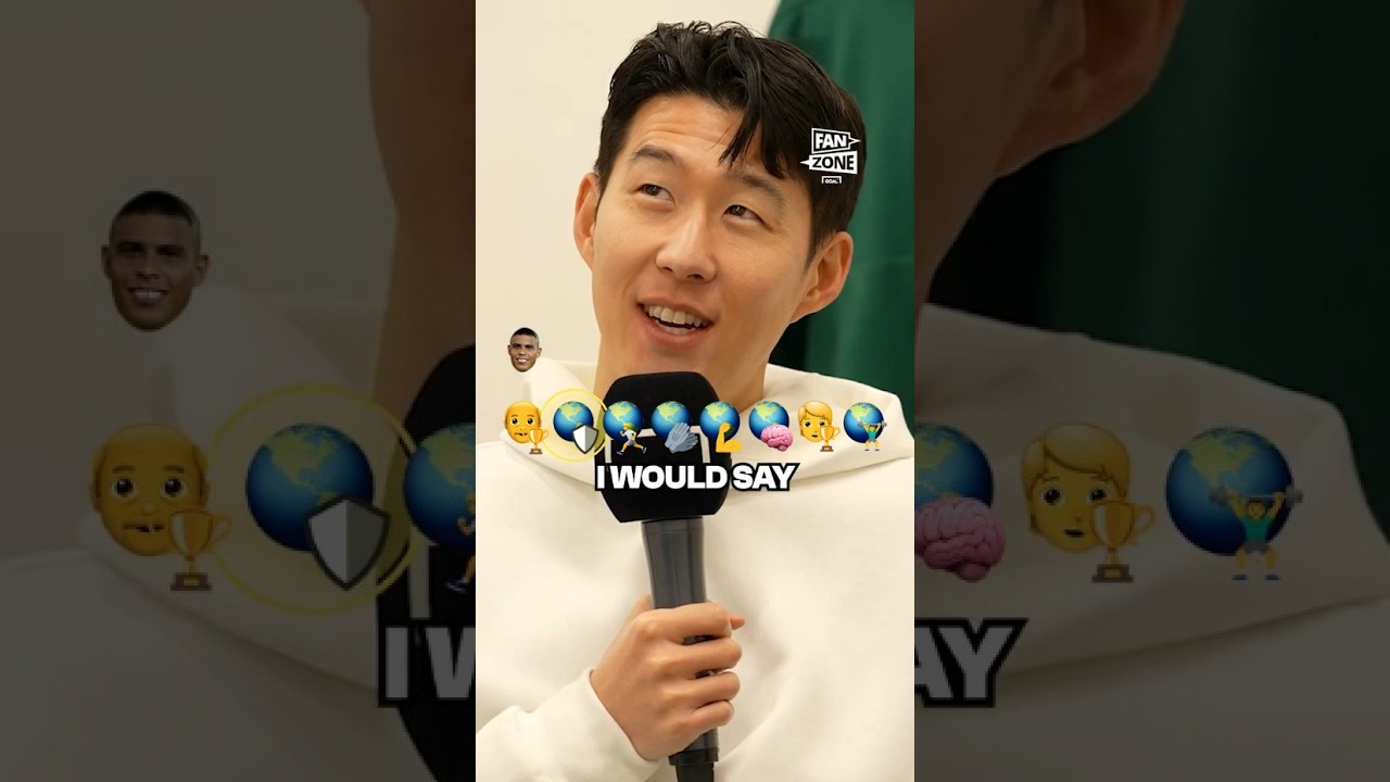 SON names the ONE PLAYER he'd LOVE to play with 🇧🇷 