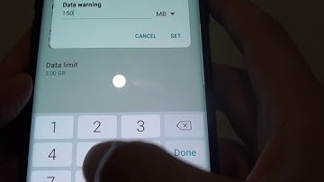 Samsung Galaxy S9 Plus: How to Set Mobile Data Usage Warning