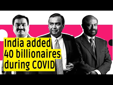 India added 40 billionaires in 2020 despite the COVID-19 pandemic,