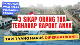 Sambutan Wali Kelas Pembagian Raport