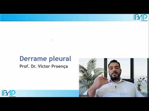 Derrame pleural: o que é, causas, consequências, sintomas, diagnostico e tratamento | Victor Proença