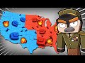 Global WORLD WAR in Minecraft! (Red vs Purple vs Orange)