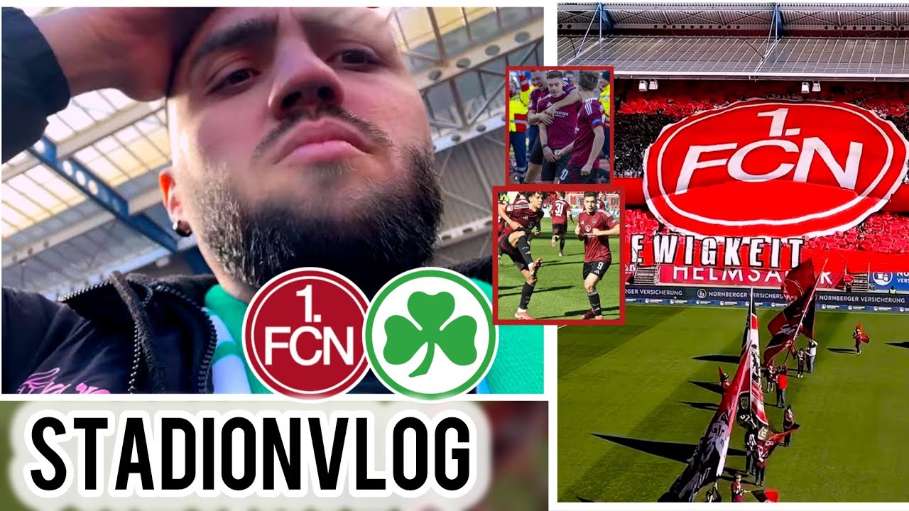 Das tut weh! Derby 3:0 Klatsche ! FC Nürnberg VS SpVgg Fürth 😫