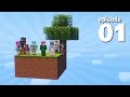 I Joined Minecraft&#39;s FIRST Skyblock SMP!