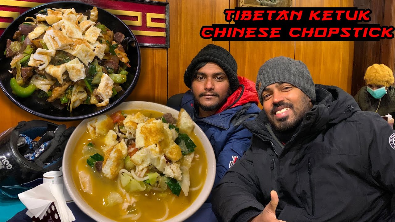 Authentic Tibetan Chinese Food Tour In Manali chopsticks Restaurant