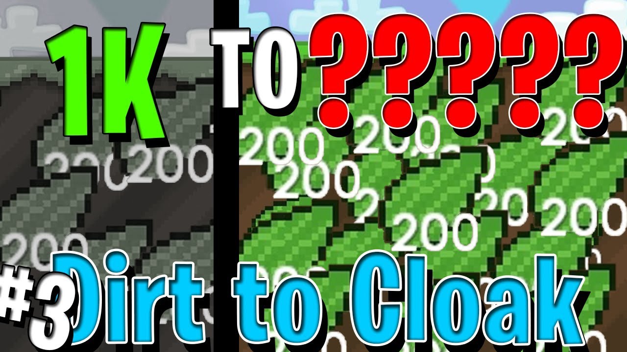 How Many Profit From Farming 1.000 Grass Seeds! - Dirt To Cloak #3