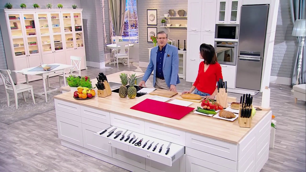 Zestaw noży kuchennych Miracle Blade + stojak od TV Okazje (Extra)