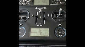 Graupner MC20 MC16 MX16 MX12 Hott Programmierung Phasen, Dual Rate, Expo