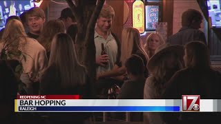 Glenwood South in Raleigh packed as bars reopen