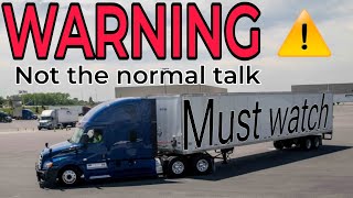 Lease Purchasing a Truck in a Down Freight Market! Special Warning on How Mega Carriers Operate.