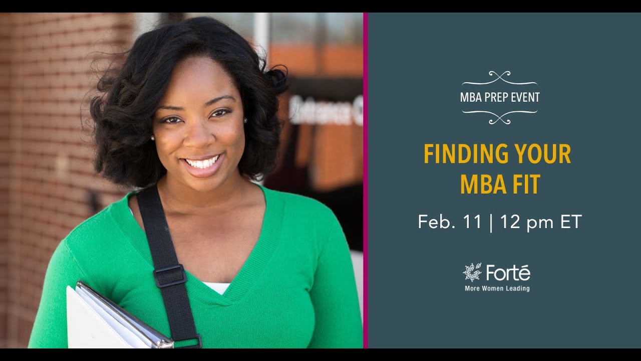 Finding Your MBA Fit