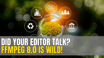 Your Video Editor JUST LEARNED TO TALK! FFmpeg 8.0 Is WILD! #FFmpeg