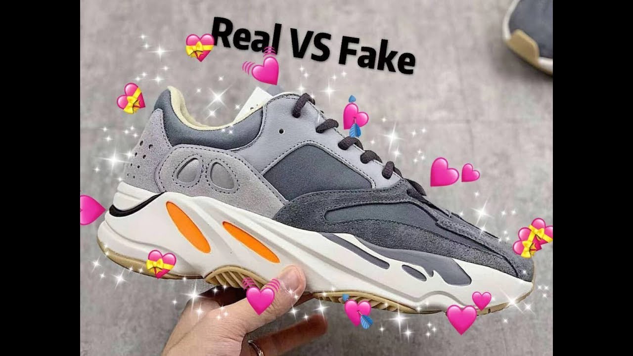 fake and real yeezy 700